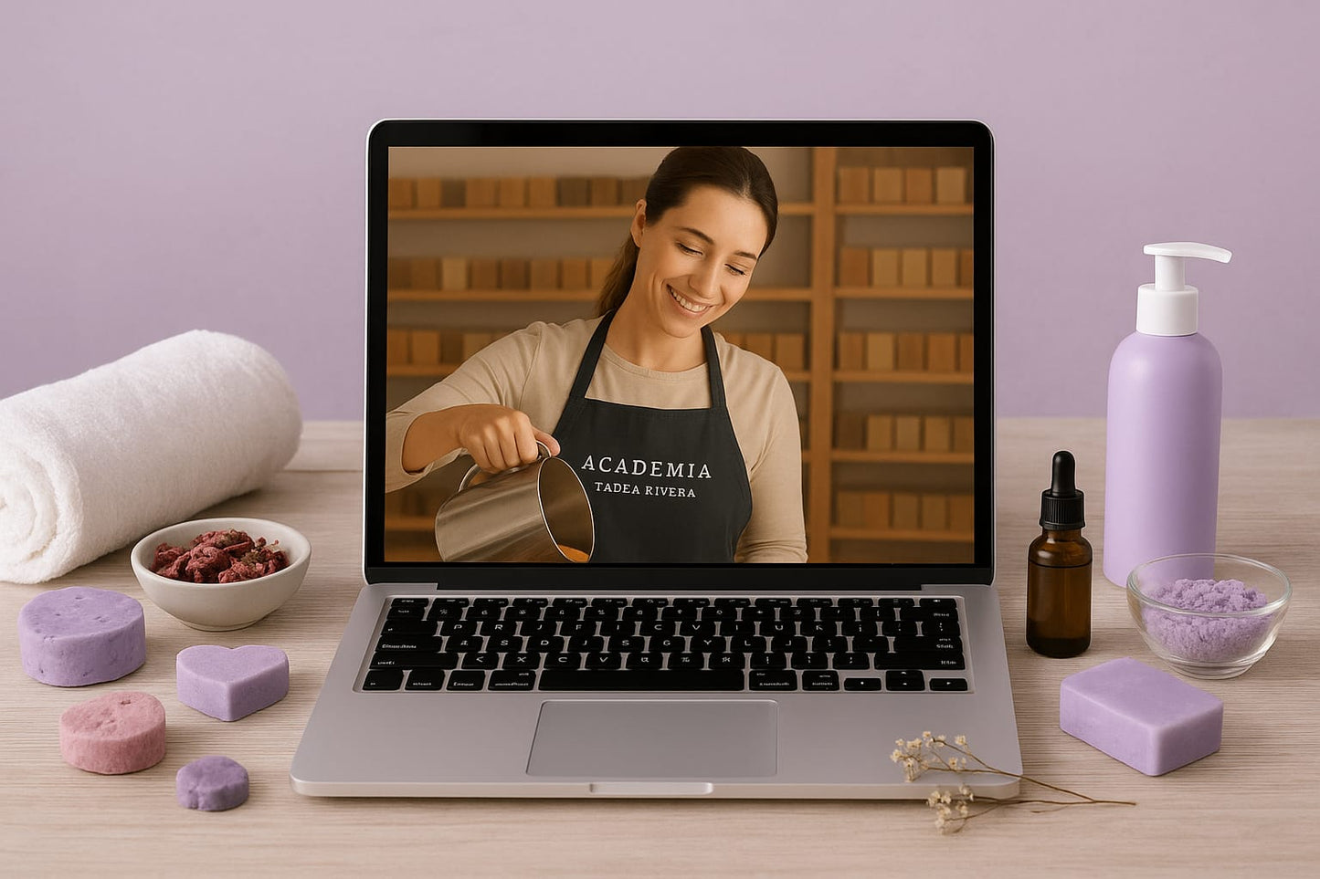 Taller (Manual + Videos) Paso a Paso para crear Jabones Artesanales + 12 Bonos de REGALO!